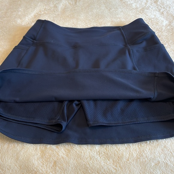 Skechers Skort Women’s Size Medium Navy Athletic Activewear Pickleball Outfit - Picture 4 of 10